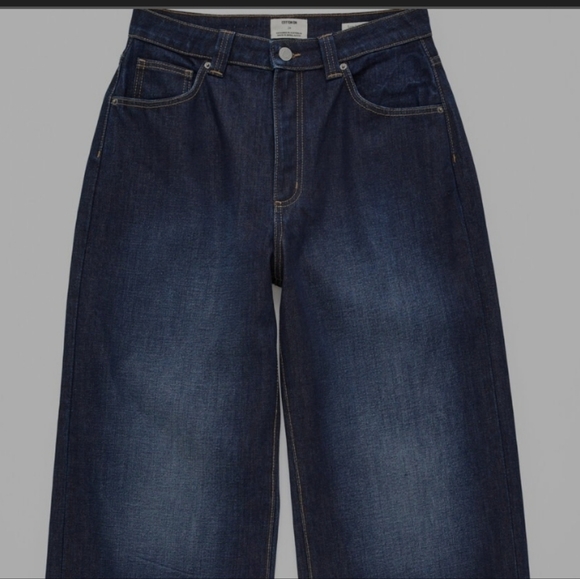 Cotton On Low Super Baggy Jean Star Blue NWT 32" X 30" - Picture 6 of 16